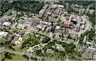 NIH Campus Aerial Photograph
